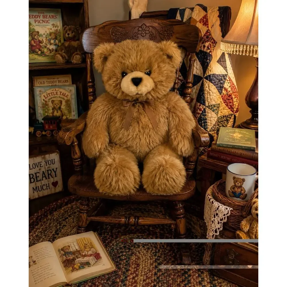 Vintage 1982 Avanti Wallace Berrie Jockline Italy Teddy Bear Plush 20”